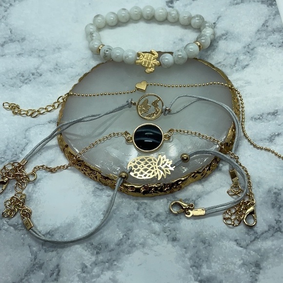 Beaded Charm Bracelet Set - Picture 9 of 13